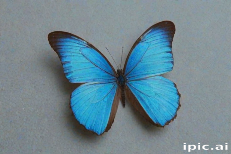 blue butterfly aesthetic