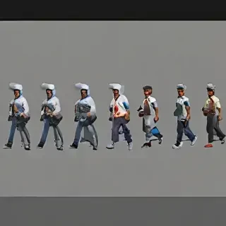 people walk png