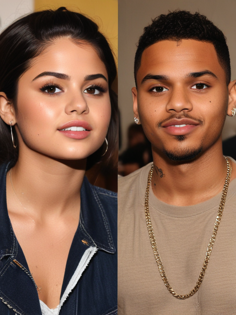 selena gomez meme chris brown