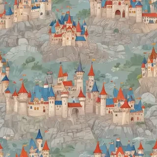 cartoon castle