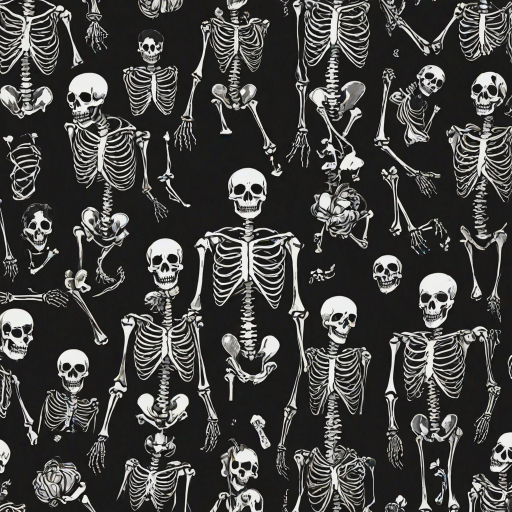 skeleton wallpaper