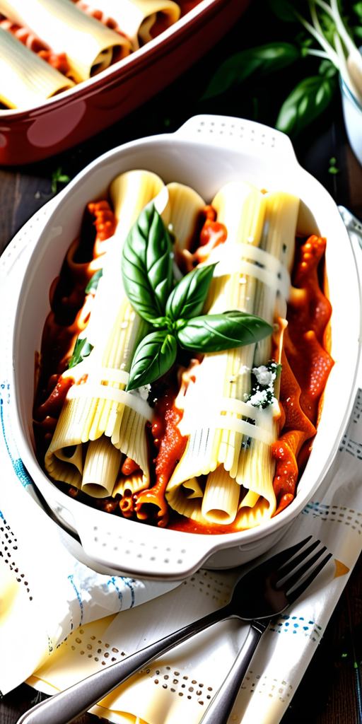 no boil manicotti with string cheese