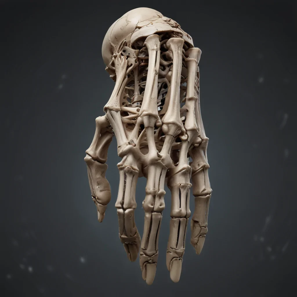 skeleton hands png