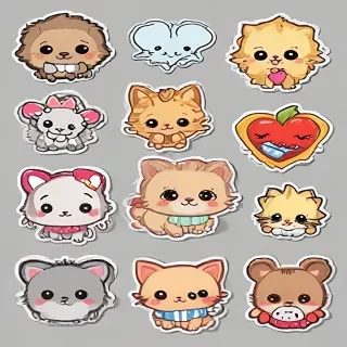 stickers clipart
