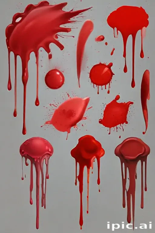 blood splatters png