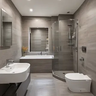 bathroom background