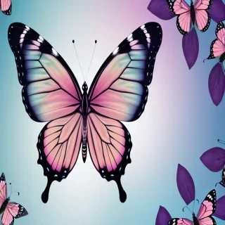 aesthetic butterfly wallpaper