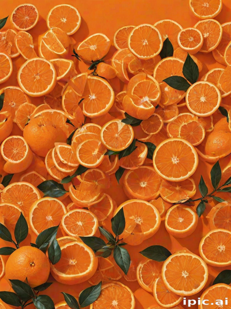 aesthetic wallpaper orange