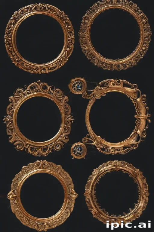 circle frame clipart