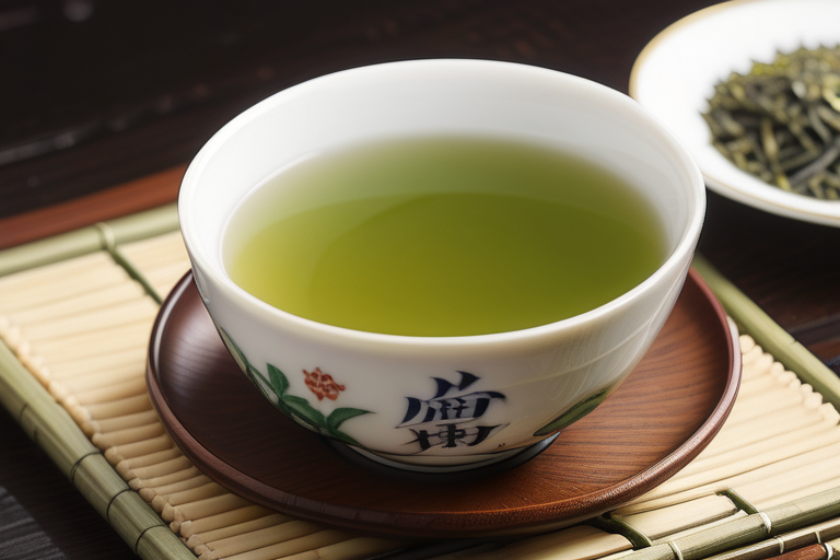 green tea with roasted rice
