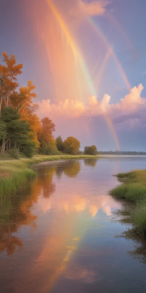 pastel rainbow