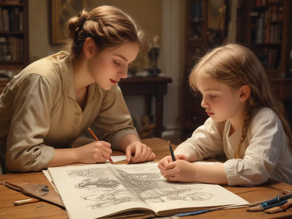 kids drawing