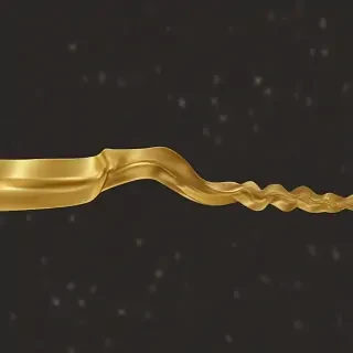 gold line png