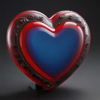 red heart