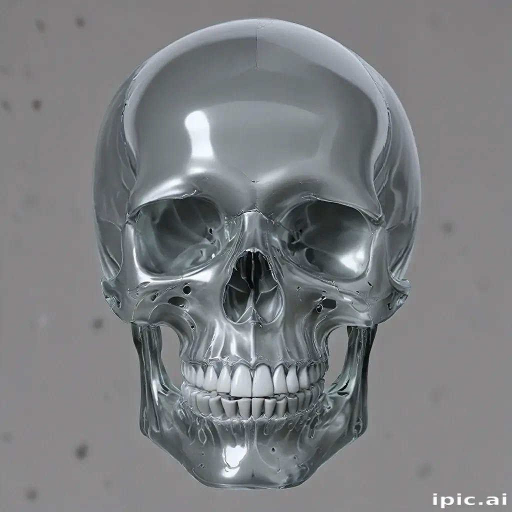 transparent skull
