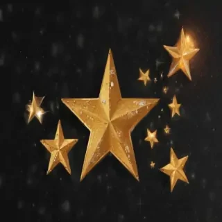 sparkling stars png