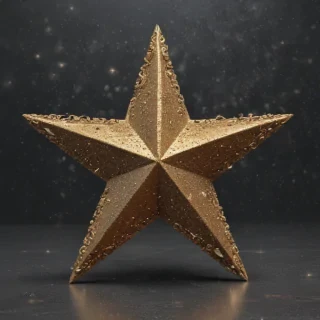 glitter star png