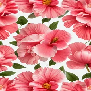 flower with white background