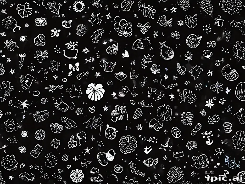 cute backgrounds black