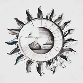 transparent sun