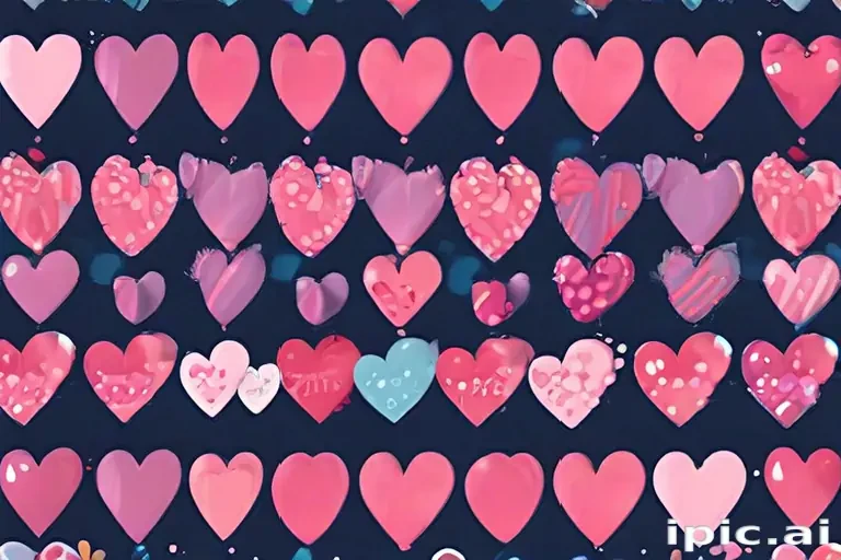 cute heart backgrounds