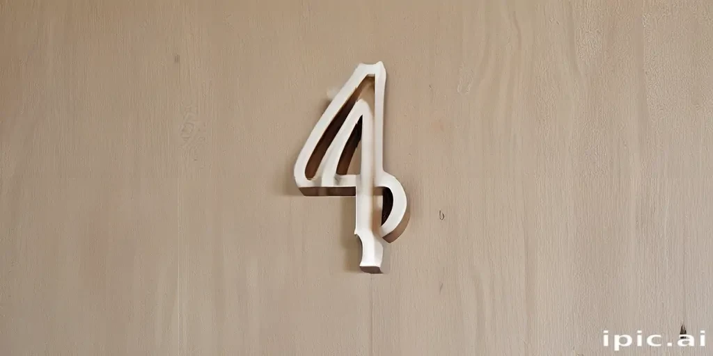 number 4
