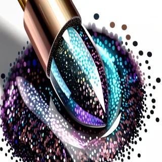 glitter transparent