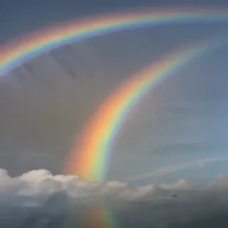 transparent rainbow