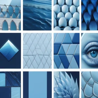 blue aesthetic images