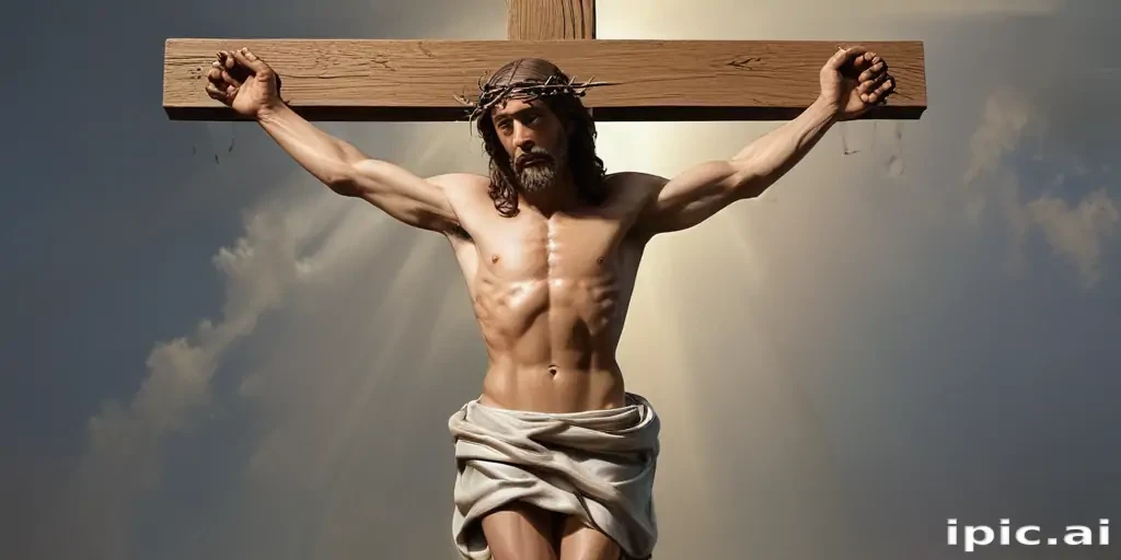 jesus christ on the cross pictures
