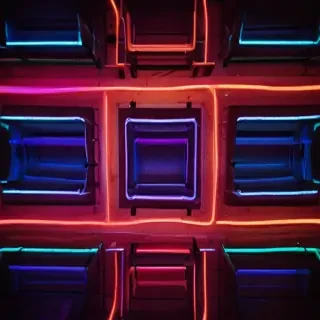 neon colors