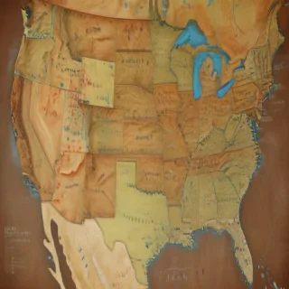 usa map states