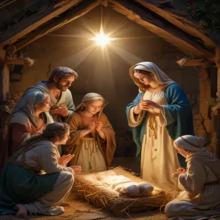 merry christmas nativity images free