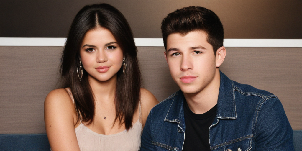 selena gomez with nick jonas