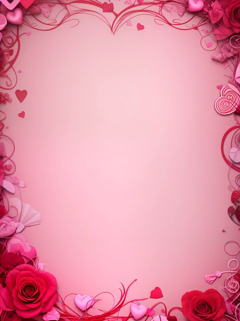 aesthetic valentines day background