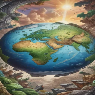 earth cartoon drawing