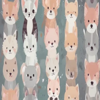 cute animal background