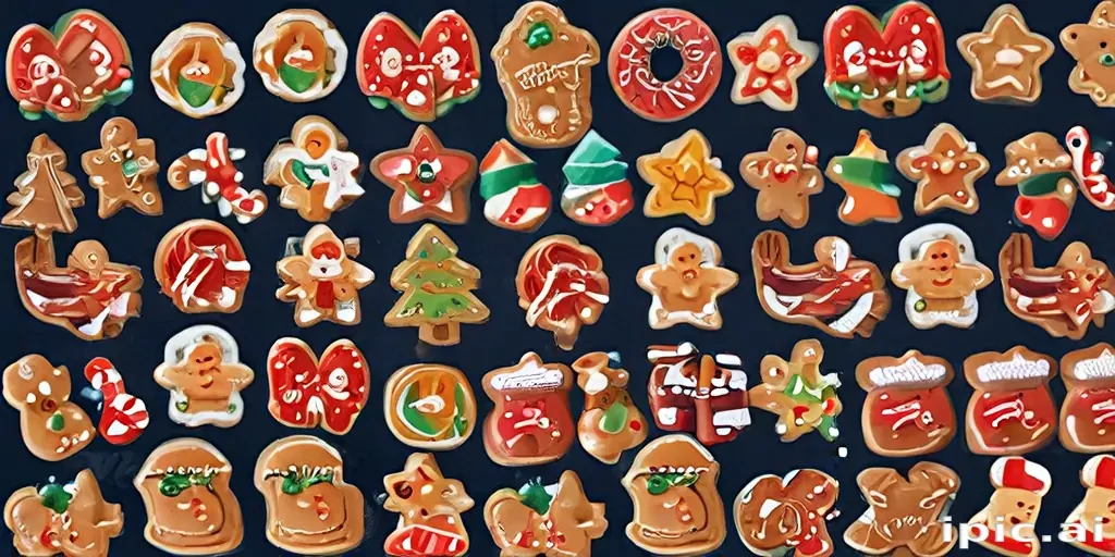 clip art christmas cookies