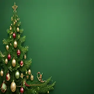 green christmas background