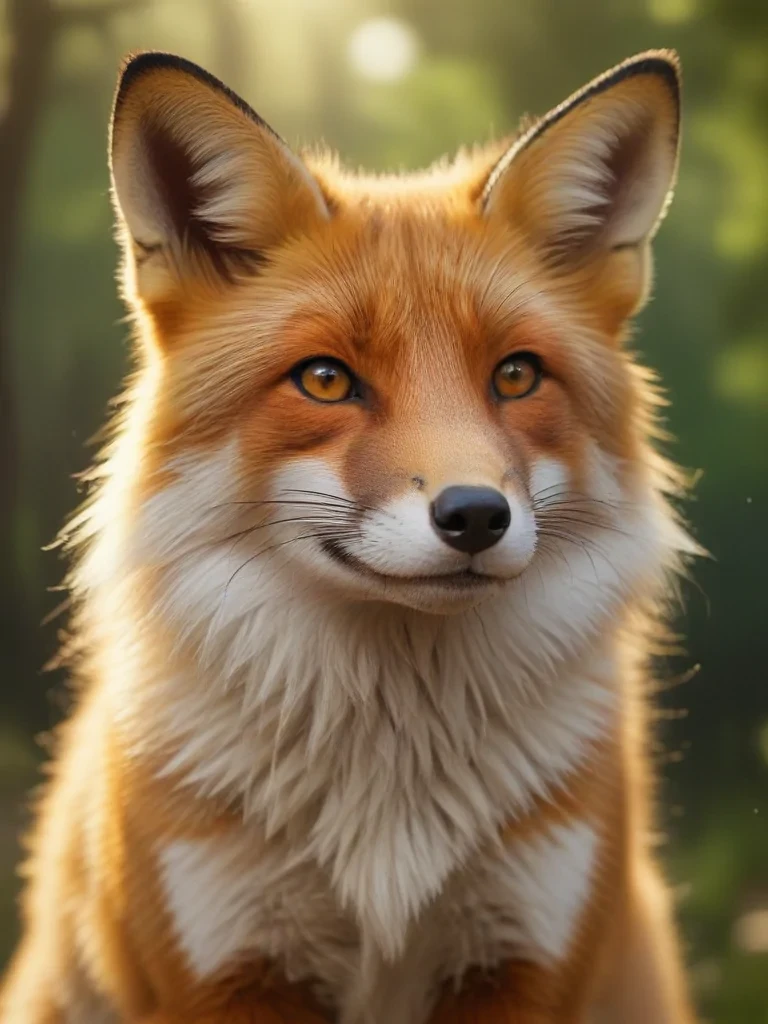 background fox