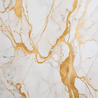 white and gold marble background
