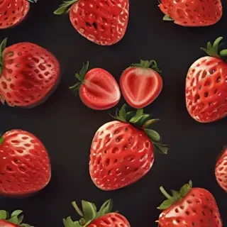 strawberry wallpaper iphone