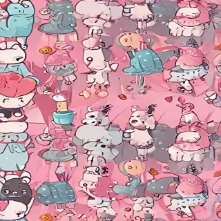 aesthetic wallpaper cartoon