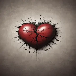 heart broken wallpaper