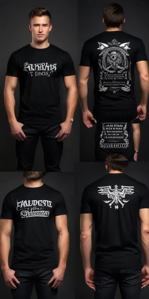 high resolution black t shirt template