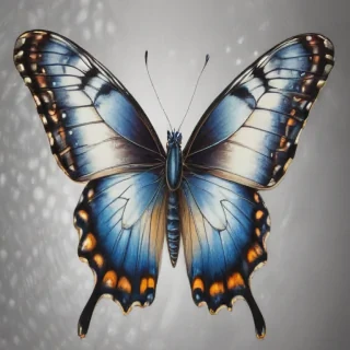 picture of butterfly drawing