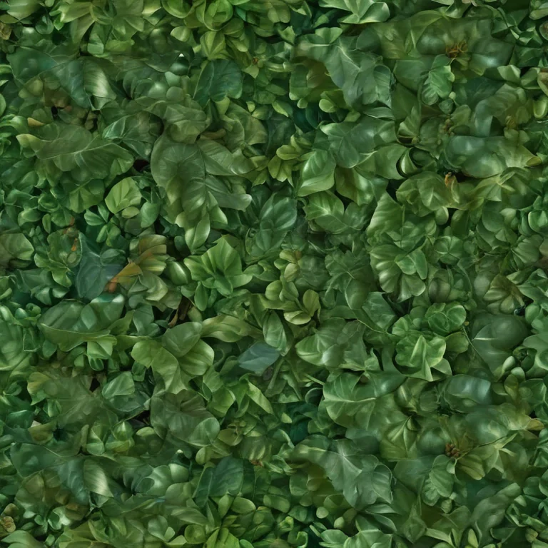 green leaf design