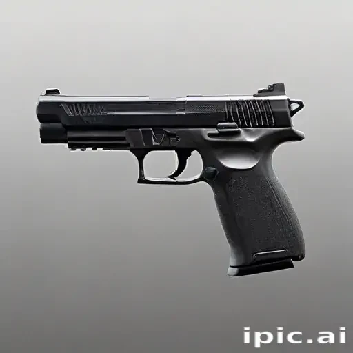 gun no background