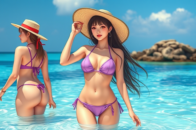 bikini girls ai