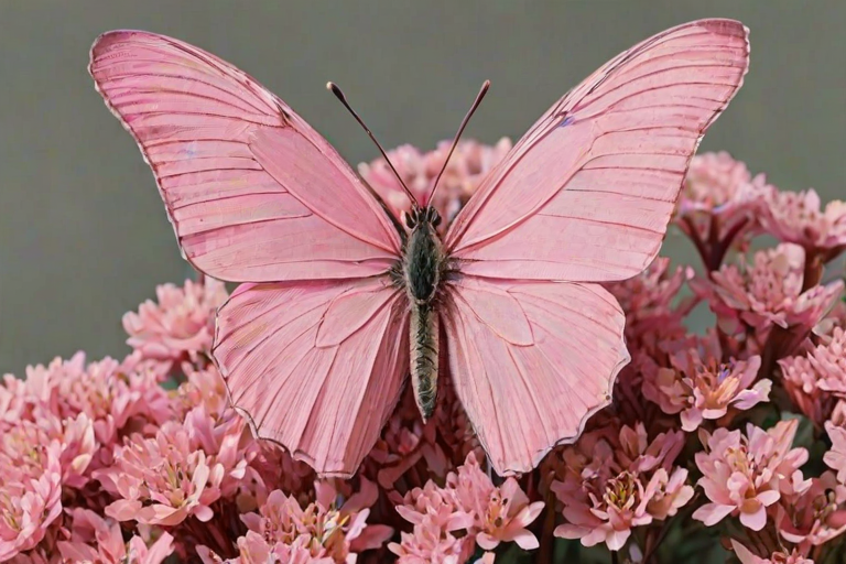 butterfly pink